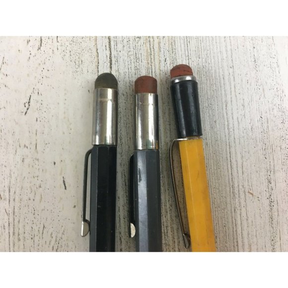 Vintage Lot of 3 Mechanical Pencils Scripto Wearever Long Lead Thinline 49 Twist - Picture 16 of 16